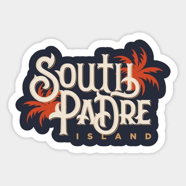 South Pare Island Sticker by thedesignfarmer